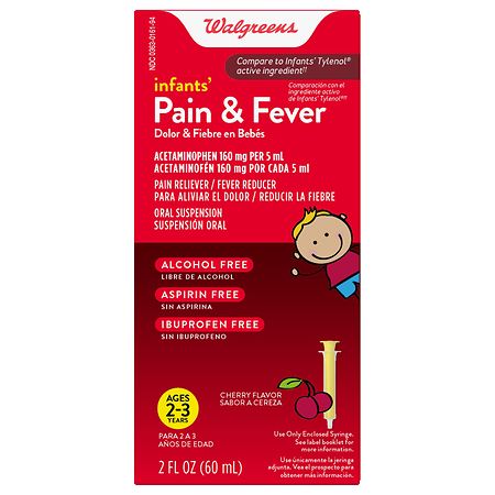 Walgreens Infant Pain/ Fever Reducer Cherry