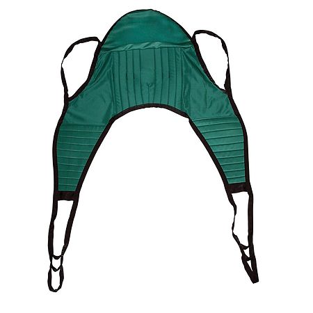Drive Medical Padded U Sling, Head Support Large Green