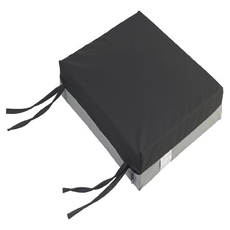 Drive Medical Gel-U-Seat Gel/ Foam Cushion 16" x 20" x 3" Black