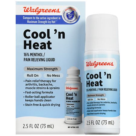 Walgreens Cool 'n Heat Liquid
