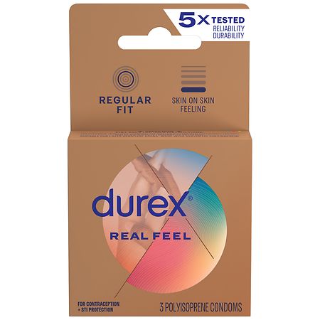 Durex Real Feel Avanti Bare Polyisoprene Non-Latex Condoms