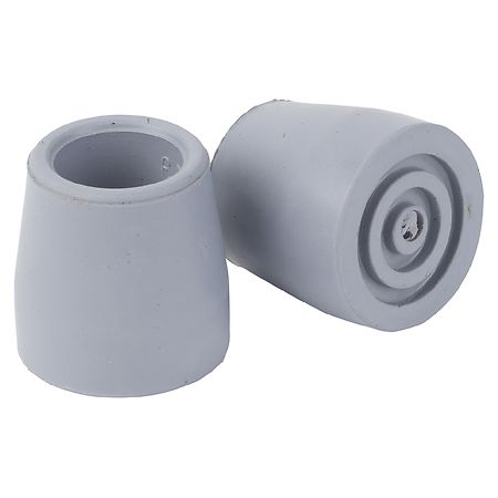 Drive Medical Utility Walker Replacement Tips Gray