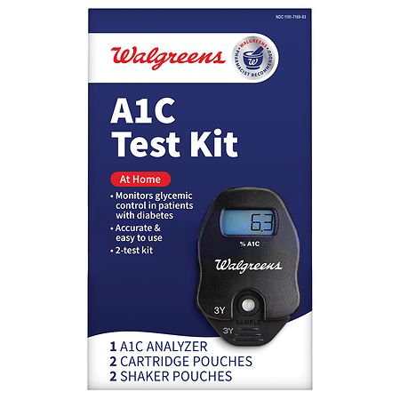 Walgreens A1C Test Kit