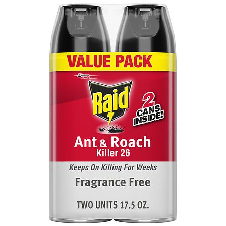 Raid Aerosol Insecticide Fragrance Free
