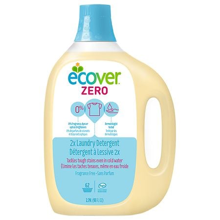 Ecover Liquid Laundry Detergent, 62 Loads Fragrance Free