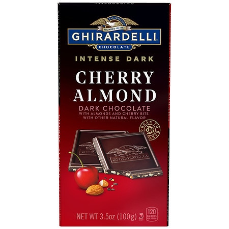 Ghirardelli Intense Dark Cherry Almond Squares Cherry Almond