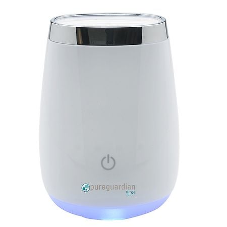 PureGuardian Ultrasonic Aromatherapy Essential Oil Diffuser with Touch Controls White