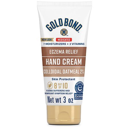 Gold Bond Medicated Eczema Relief Hand Cream, Skin Protectant