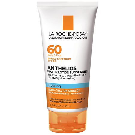 La Roche-Posay Anthelios Cooling Water Lotion Face Sunscreen SPF 60