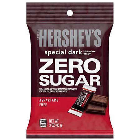 Hershey's Zero Sugar Candy, Bag Chocolate