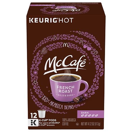 McCafe Dark French Roast Coffee K-Cup Pods