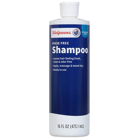 Walgreens Rinse Free  Shampoo