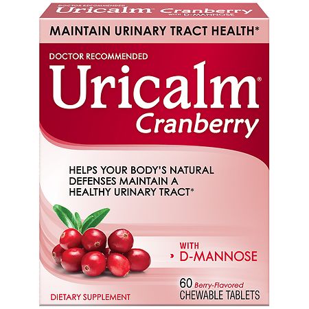 Uricalm Healthy Urinary Tract Chewable Tablets Berry