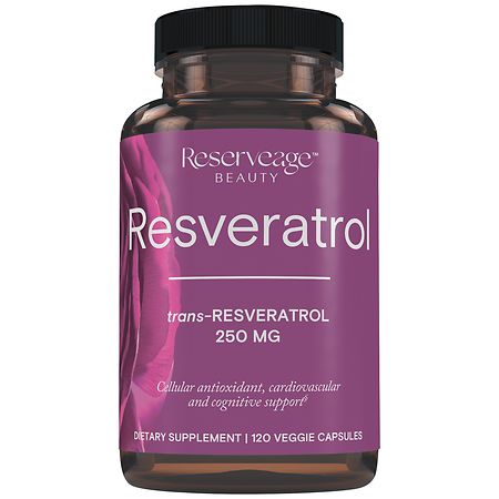 ReserveAge Nutrition Resveratrol 250mg Capsules