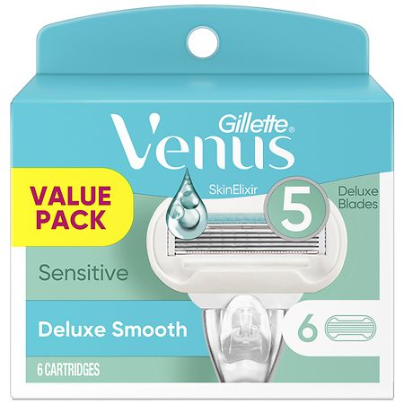 Gillette Venus Deluxe Smooth Sensitive Women's Razor Blade