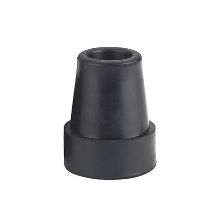 Drive Medical Replacement Cane Tip, .75in Diameter .75 inch Black