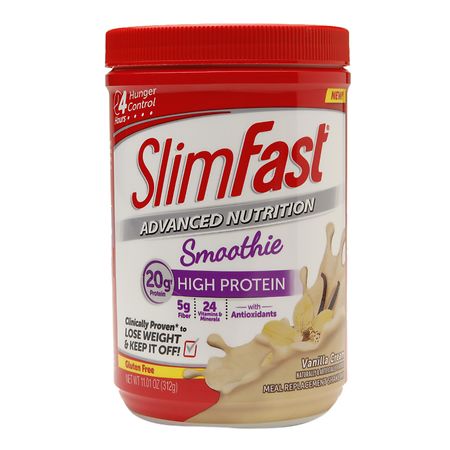 SlimFast Advanced Nutrition High Protein Smoothie Vanilla Cream