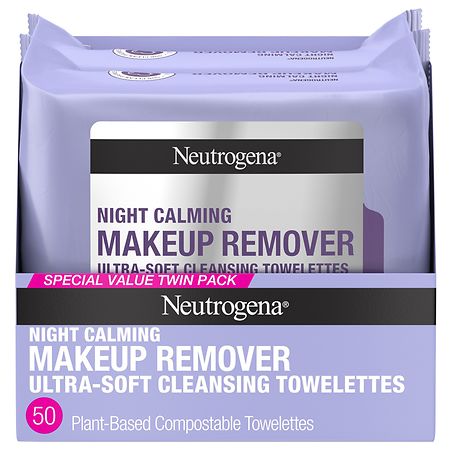 Neutrogena Night Calming Facial Cleansing Wipes Unspecified