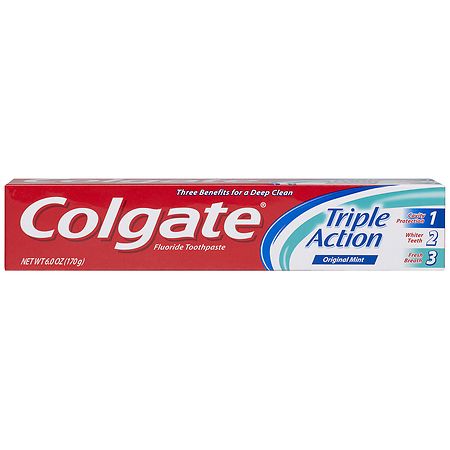 Colgate Triple Action Toothpaste Original Mint