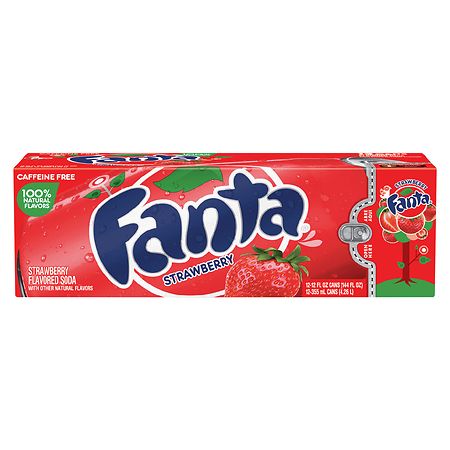 Fanta Strawberry Soda Strawberry