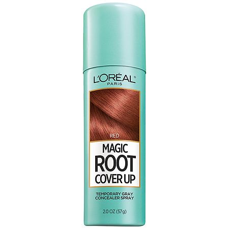 L'Oreal Paris Magic Root Cover Up Gray Concealer Spray Red