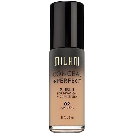 Milani Conceal + Perfect 2-in-1 Foundation + Concealer Natural