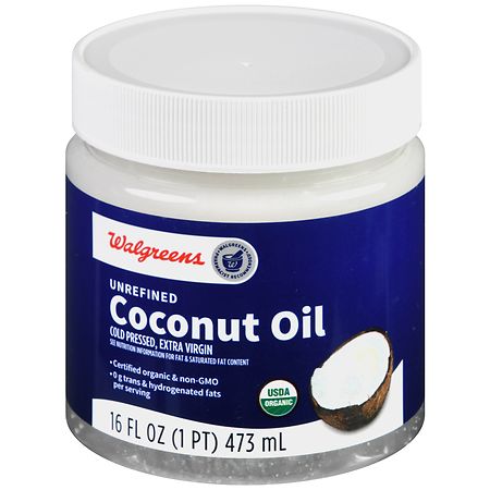 Walgreens Unrefined Coconut Oil