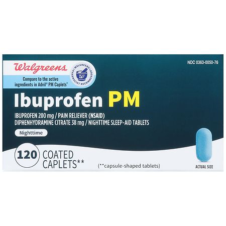 Walgreens Ibuprofen PM Tablets