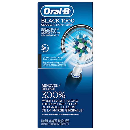 Oral-B 1000 CrossAction Electric Toothbrush Black