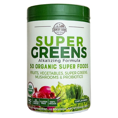 Country Farms Super Greens Natural