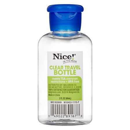 Nice! On The Move Travel Size Bottle Dispensing Cap 3 Ounce