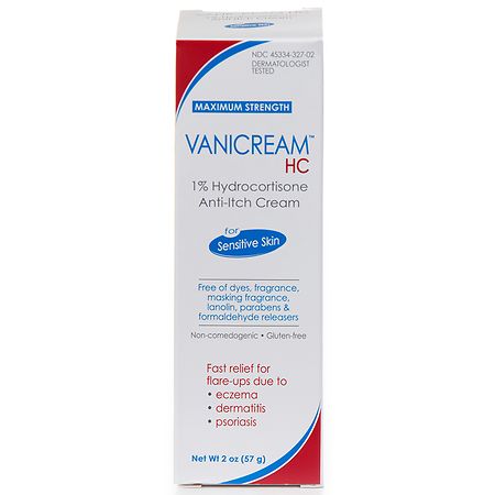 Vanicream 1% Hydrocortisone Anti-Itch Cream