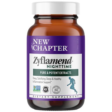 New Chapter Zyflamend Nighttime, Vegetarian Capsules
