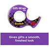 Scotch Gift Wrap Tape, 3/4 in. x 325 in. Dispensers/Pack-5