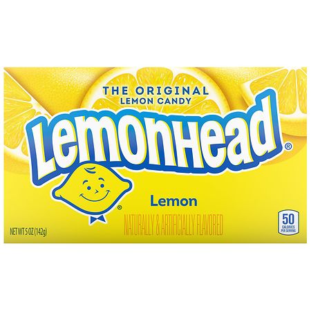 Lemonhead Original Lemon Candy Theater Box