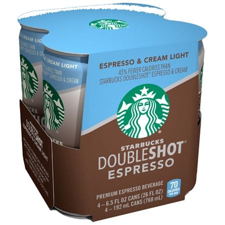 Starbucks Doubleshots Light Espresso + Cream Light