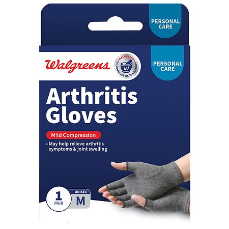 Walgreens Arthritis Gloves Gray
