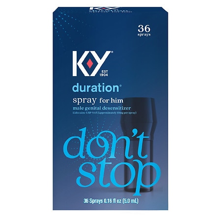 K-Y Duration Male Genital Desensitizer Spray 36 Sprays