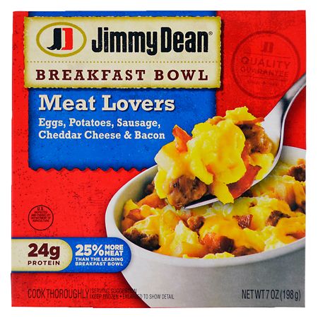 Jimmy Dean Breakfast Bowl Meat Lover's