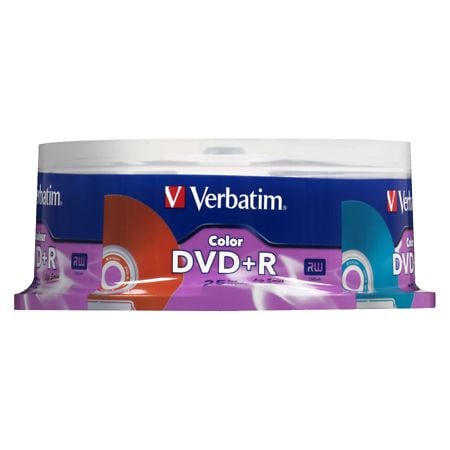 Verbatim DVD+R Spindle 98431 Assorted