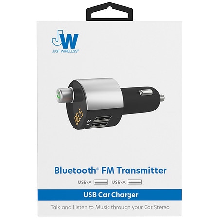 Just Wireless FM Transmitter Black