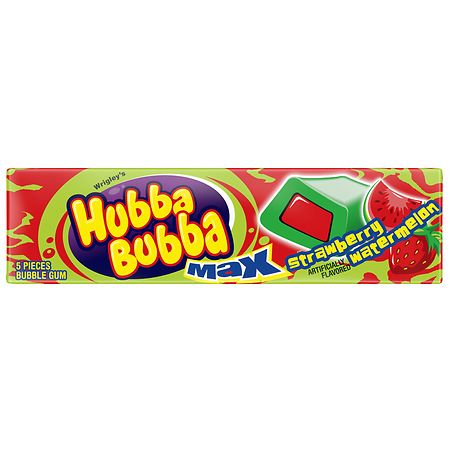 Hubba Bubba Max Bubble Gum Strawberry Watermelon
