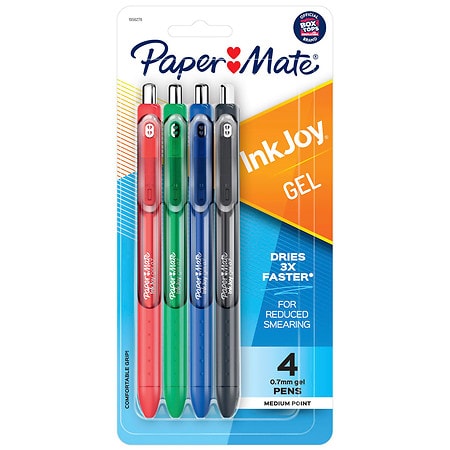 Paper Mate 0.7mm Gel Pens Assorted