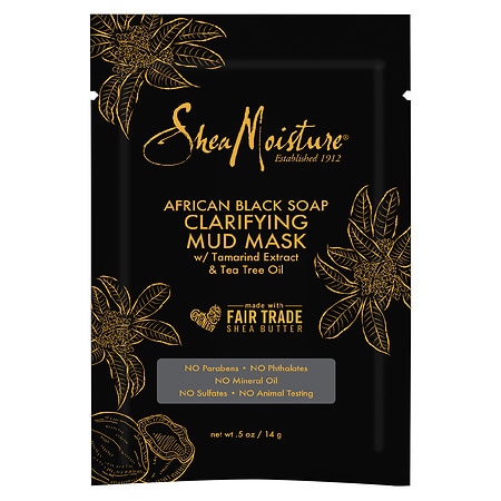 SheaMoisture African Black Mud Mask Packet