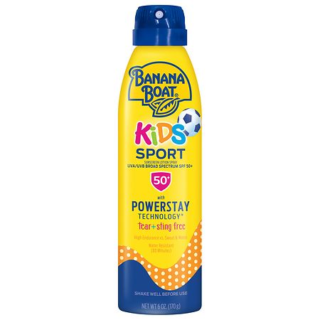 Banana Boat Kids Sport Clear Sunscreen Spray SPF 50