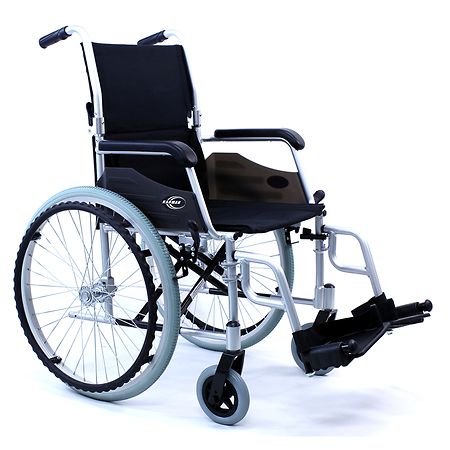 Karman Ultra Lightweight Wheelchair with Swing Away Footrest Seat 18x16 Silver