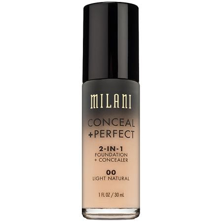 Milani Conceal + Perfect 2-in-1 Foundation + Concealer Light Natural