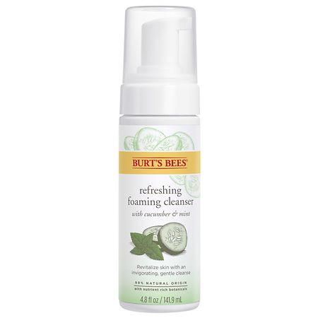 Burt's Bees Refreshing Foaming Face Cleanser Cucumber and Mint