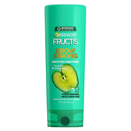 Garnier Fructis Grow Strong Conditioner, For Stronger, Healthier, Shinier Hair