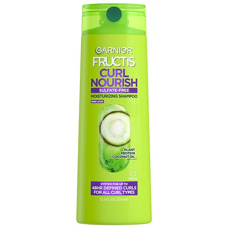 Garnier Fructis Curl Nourish Curl Nourish Sulfate-Free Shampoo for All Curl Types